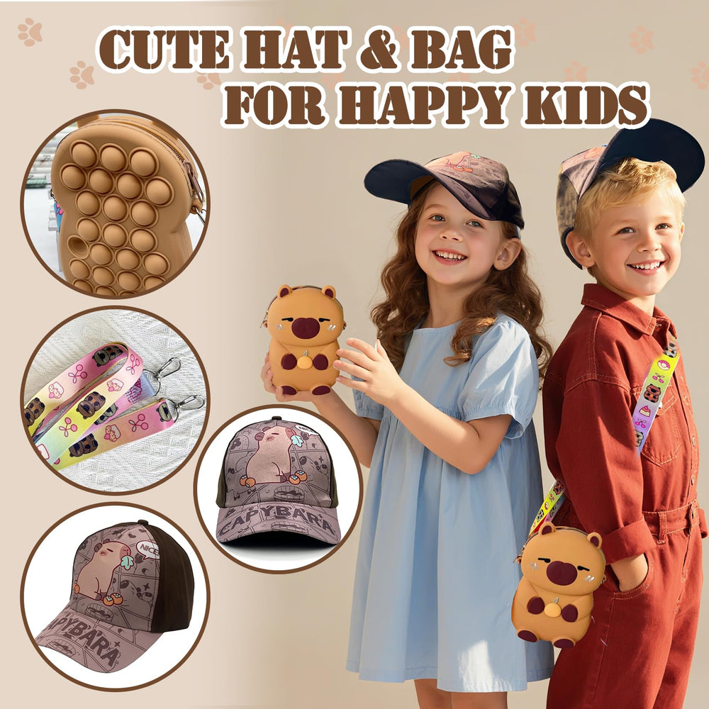 CHDGIOHA capybara 3D stickers for creative decorating and crafts.