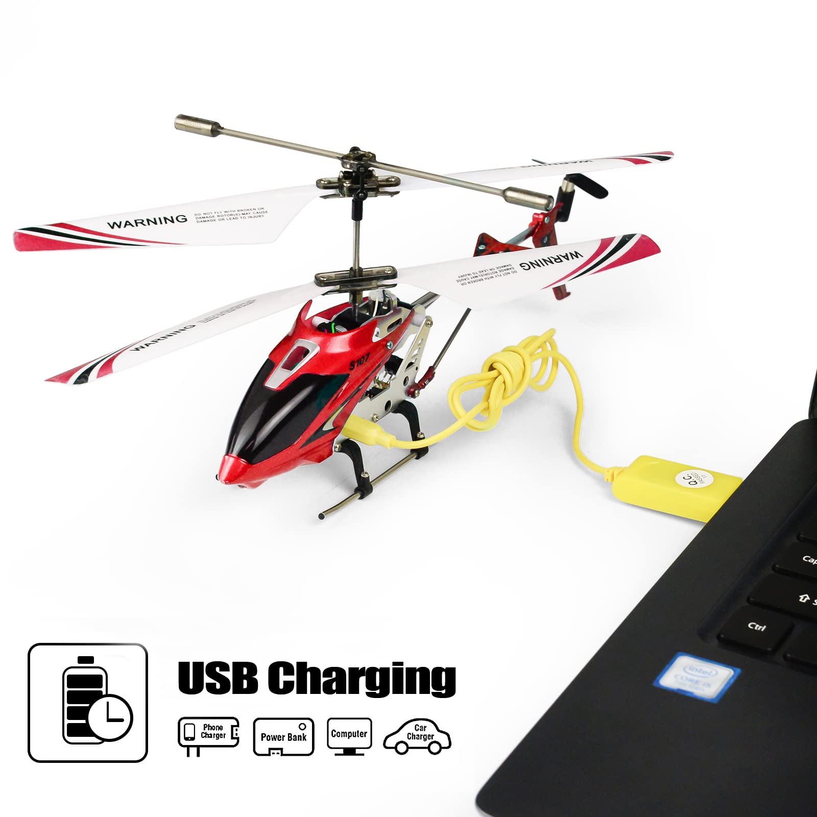 Cheerwing S107G beginner-friendly flier supports easy control learning.