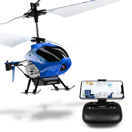 Cheerwing U12S mini helicopter front view, ideal for indoor flight and learning.