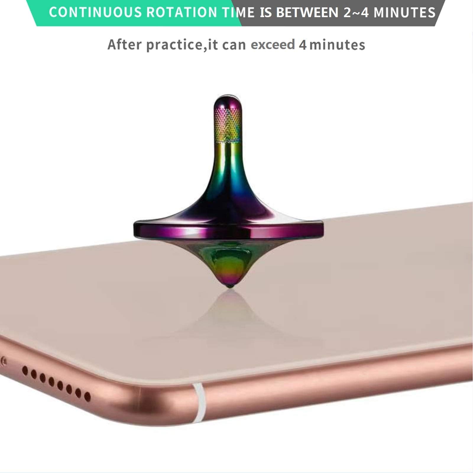 CHEETOP large spinning top designed for longer spins and challenge