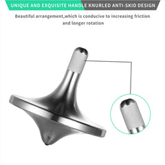 CHEETOP spinning top with CNC craftsmanship, durable finish and precise concentricity
