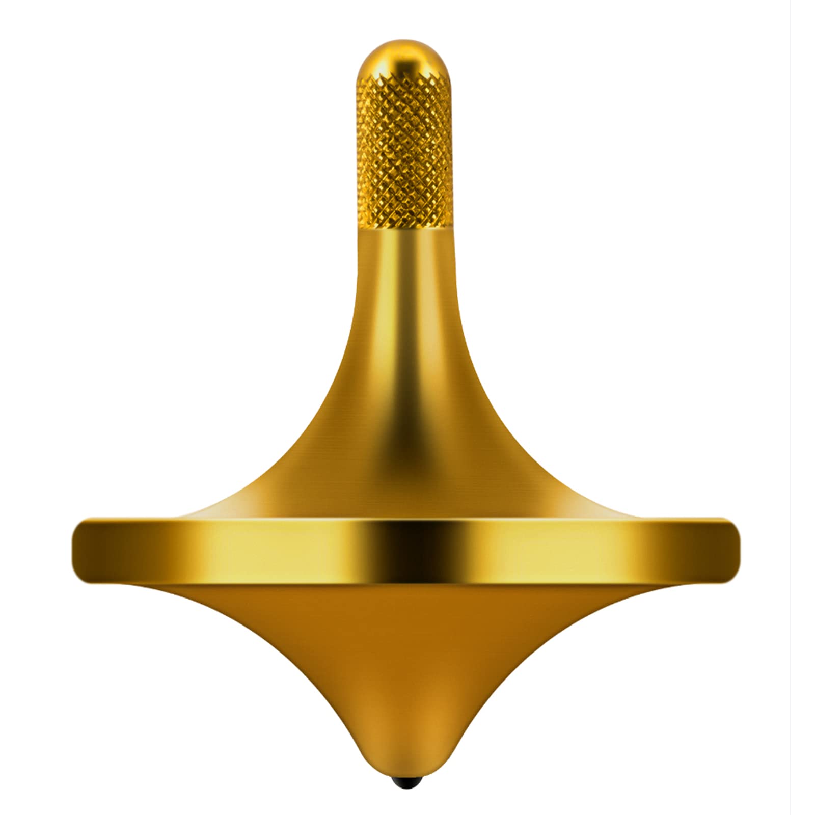 CHEETOP bronze spinning top with 24mm diameter for long spins.