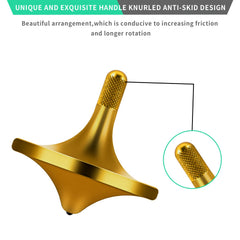 Small CHEETOP bronze top easy to carry in pocket or bag