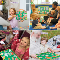 CHEFAN Gingerbread Man felt figures boost hands-on storytelling