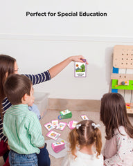 CHEFAN high-quality felt cards deliver durable, vivid visuals for repeated use.