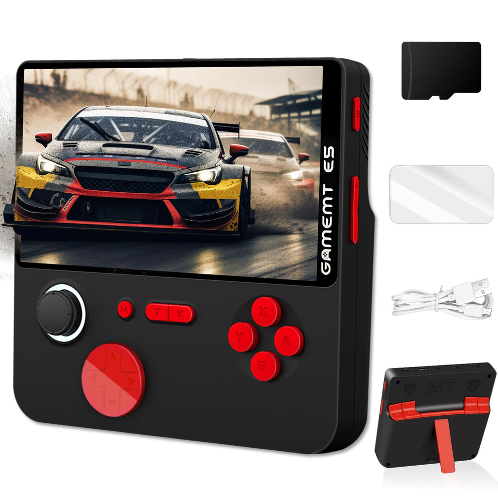 Cheffun handheld console with a 5-inch screen for portable retro gaming on the go.