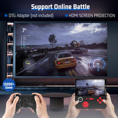 Cheffun handheld console Type-C charging cable enables quick recharge.
