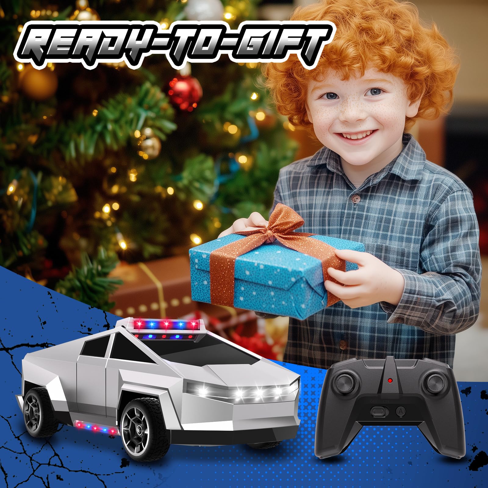 Cheffun monster truck box content shows complete starter kit for kids 4+