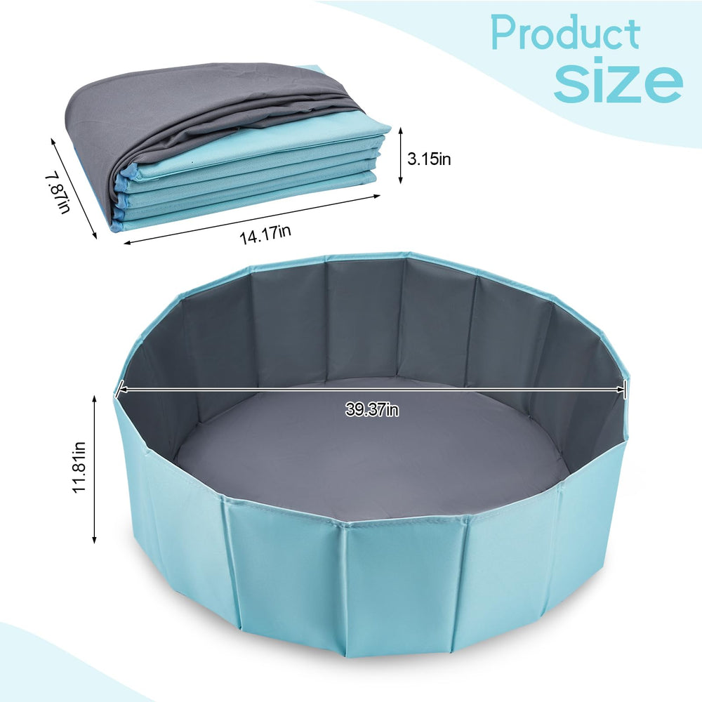 ChengFu foldable ball pit stored easily for on-the-go use.