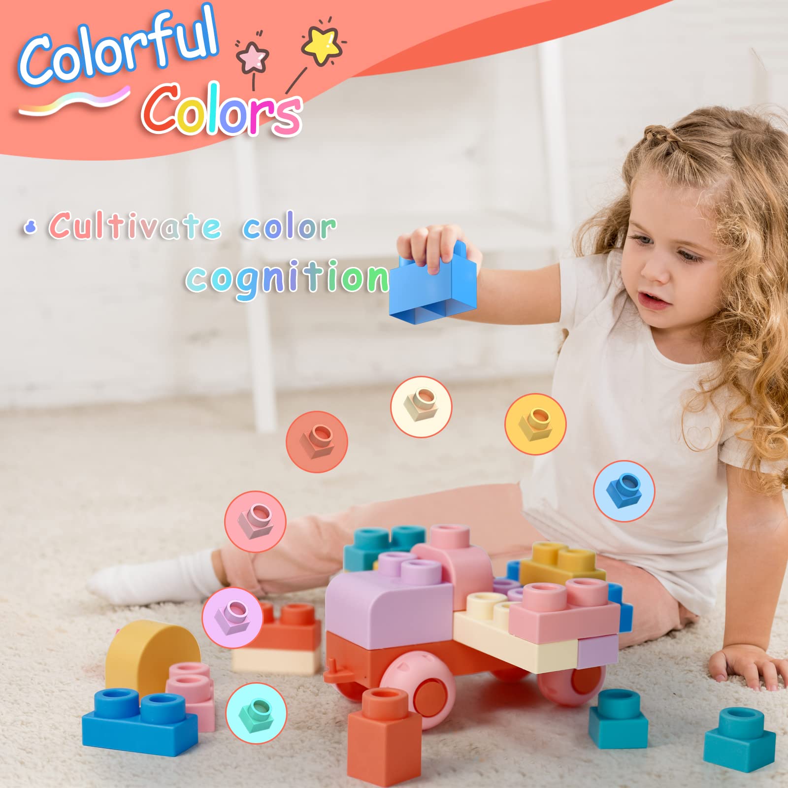 chenxuanbro safety certified baby blocks with soft touch for safe play