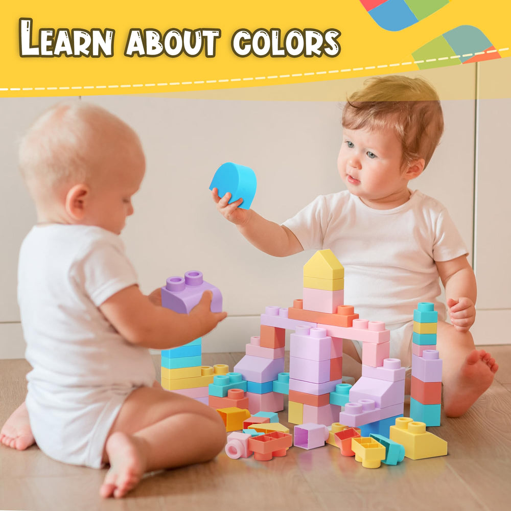 Chenxuanbro colorful blocks spark imaginative building and color recognition.