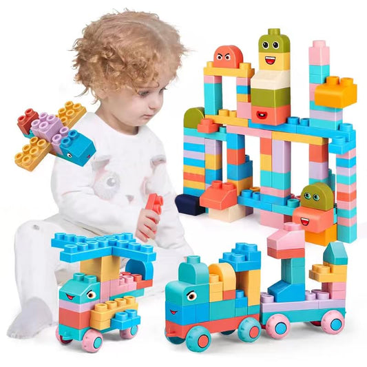 chenxuanbro soft block set with 101 pieces promotes creative building