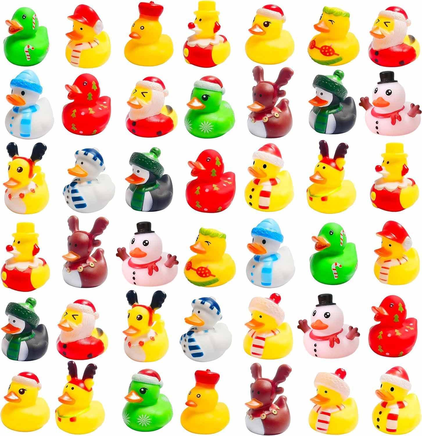 Cherislpy Christmas duck elk for bath time fun and holiday cheer