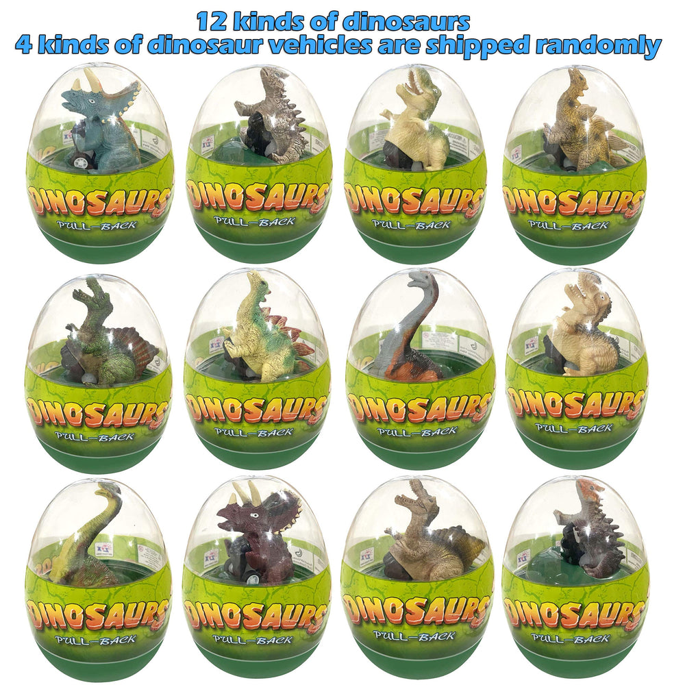 Cherislpy surprise dino inside egg, varied dinosaurs spark imaginative play.