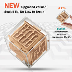 CHEROSIN 3D brain teaser puzzle highlighting problem solving and spatial thinking.
