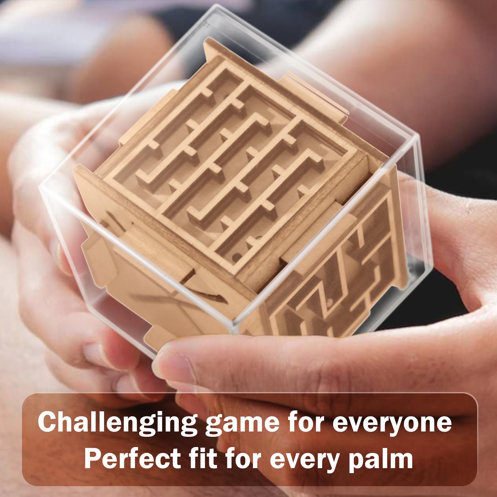 CHEROSIN beech wood and acrylic shell, durable and safe for repeated use.