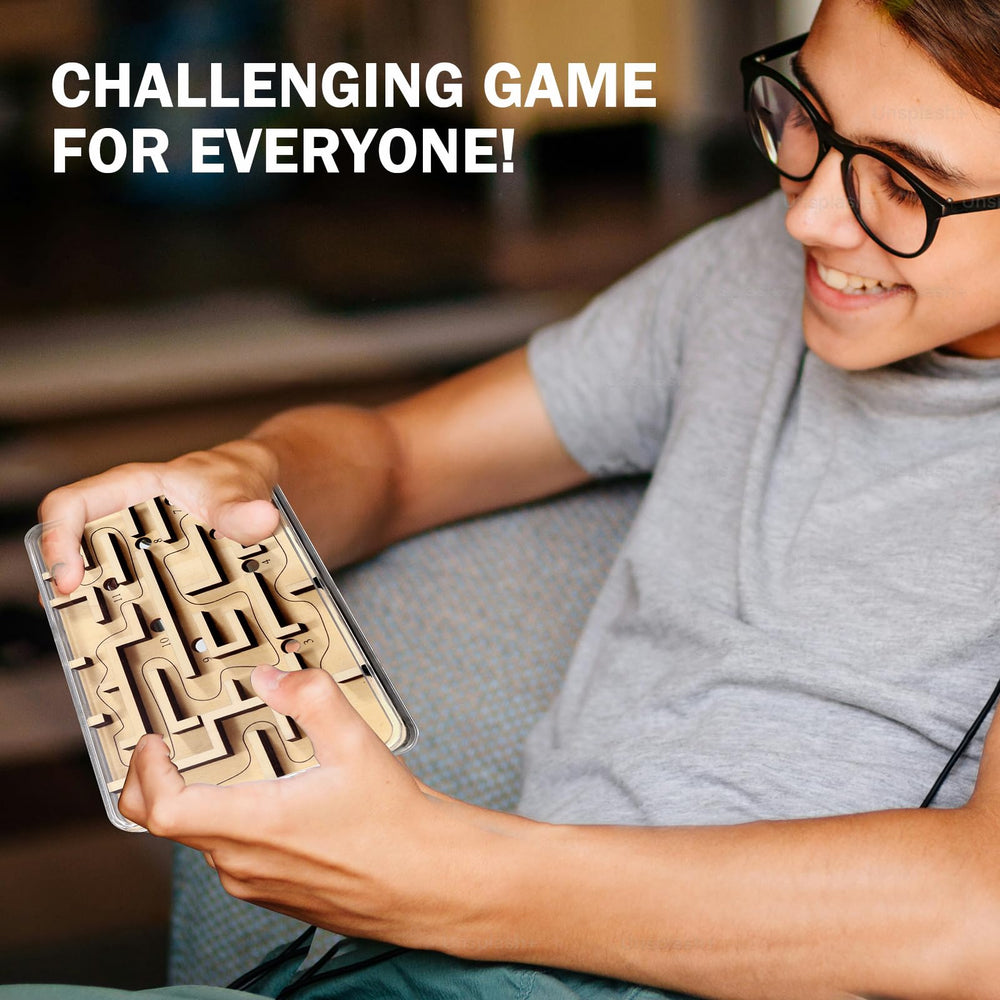 Cherosin kid-friendly marble maze game suited for ages 3–12.