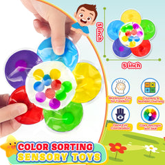 CHESLICR Color Sorting Flower for color recognition on the move.
