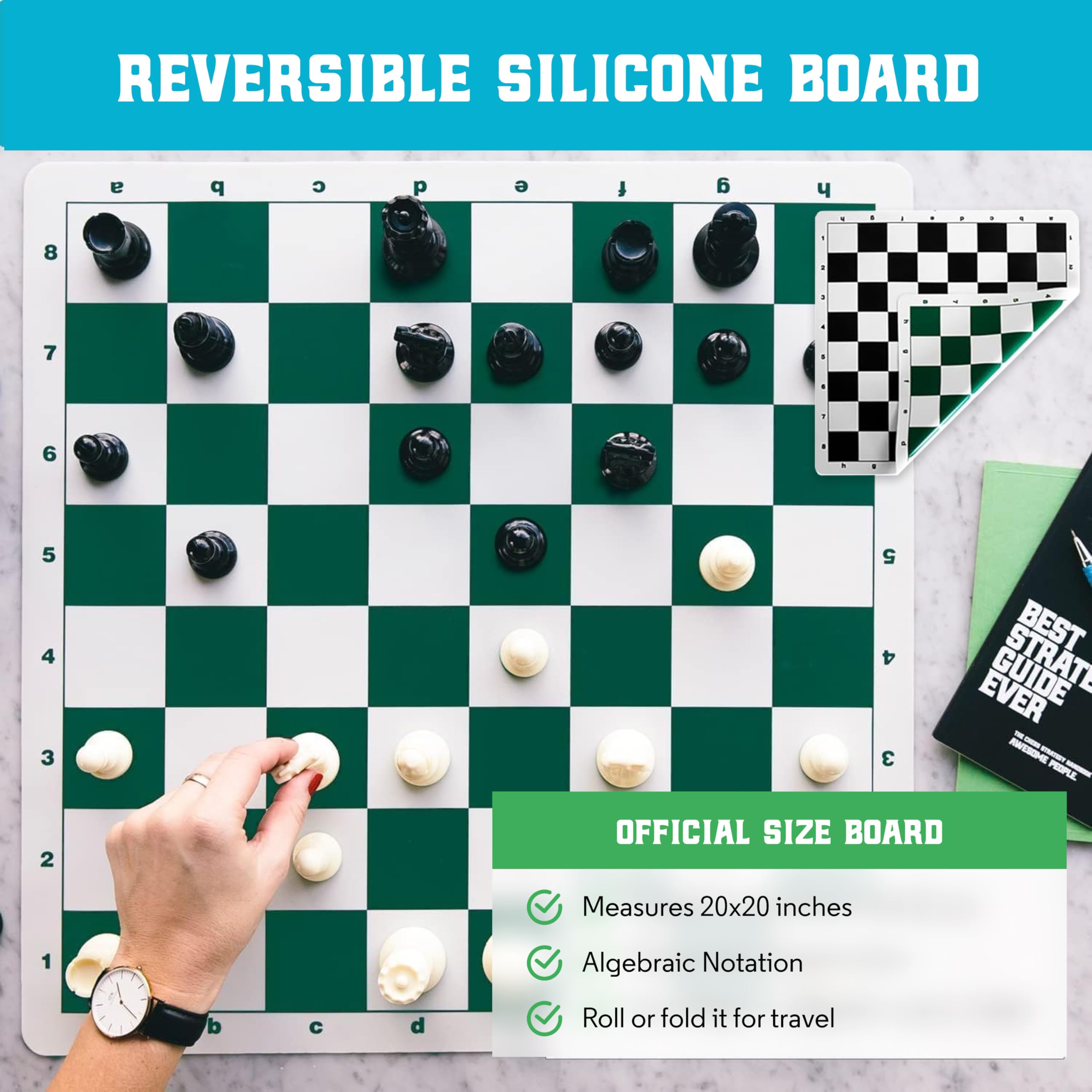 Chess Geeks Best Chess Set Ever two extra queens for flexible play