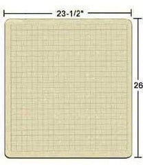 Chessex 26x23.5 inch mat fits standard RPG tables for epic sessions.