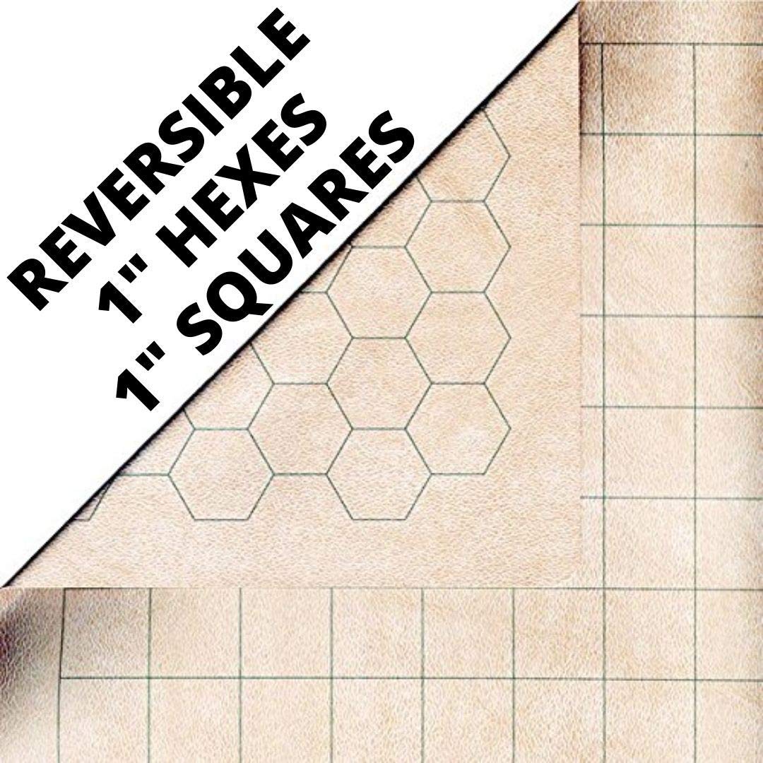 Chessex durable vinyl mat protects miniatures and dice during sessions.