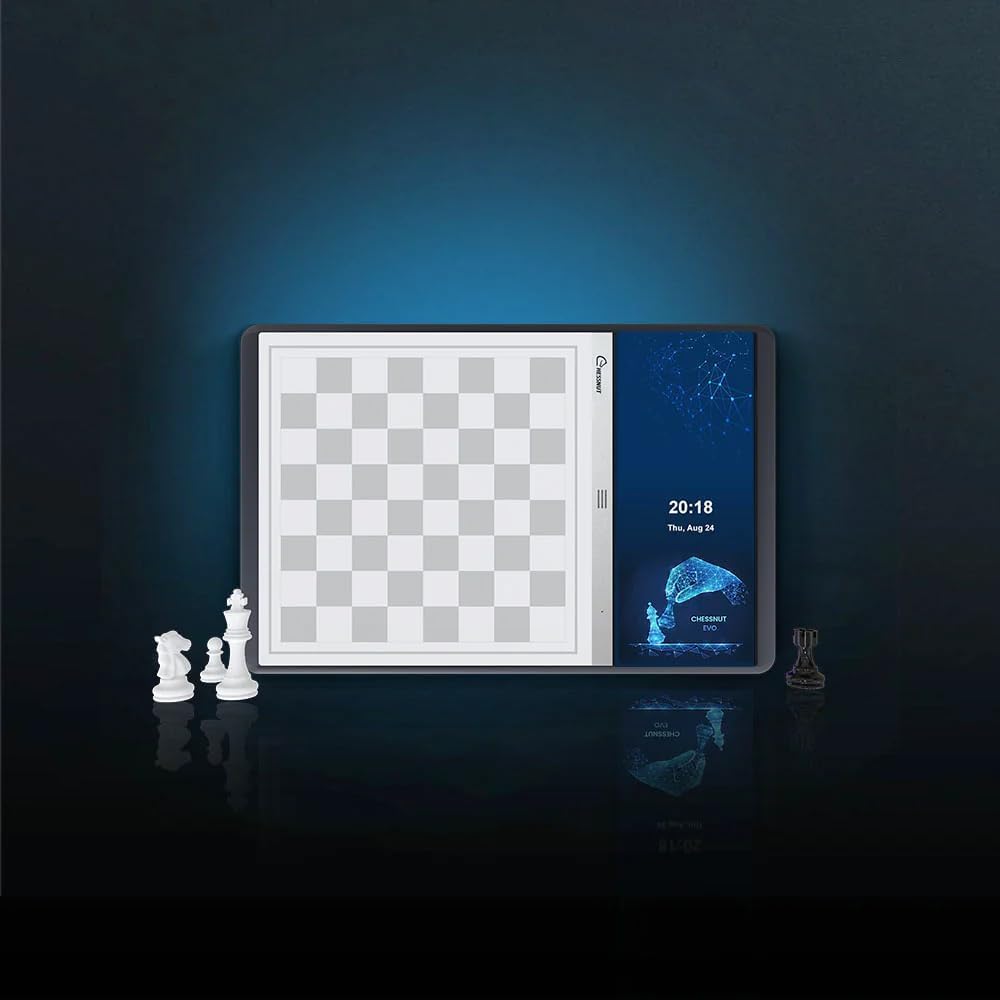 Chessnut Evo with Maia engine for precise AI analysis and enhanced gameplay.