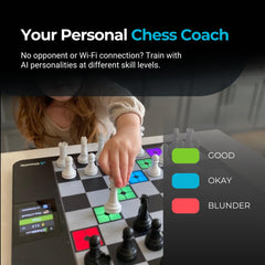 ChessUp 2 enables online play with Chess.com and Lichess directly.