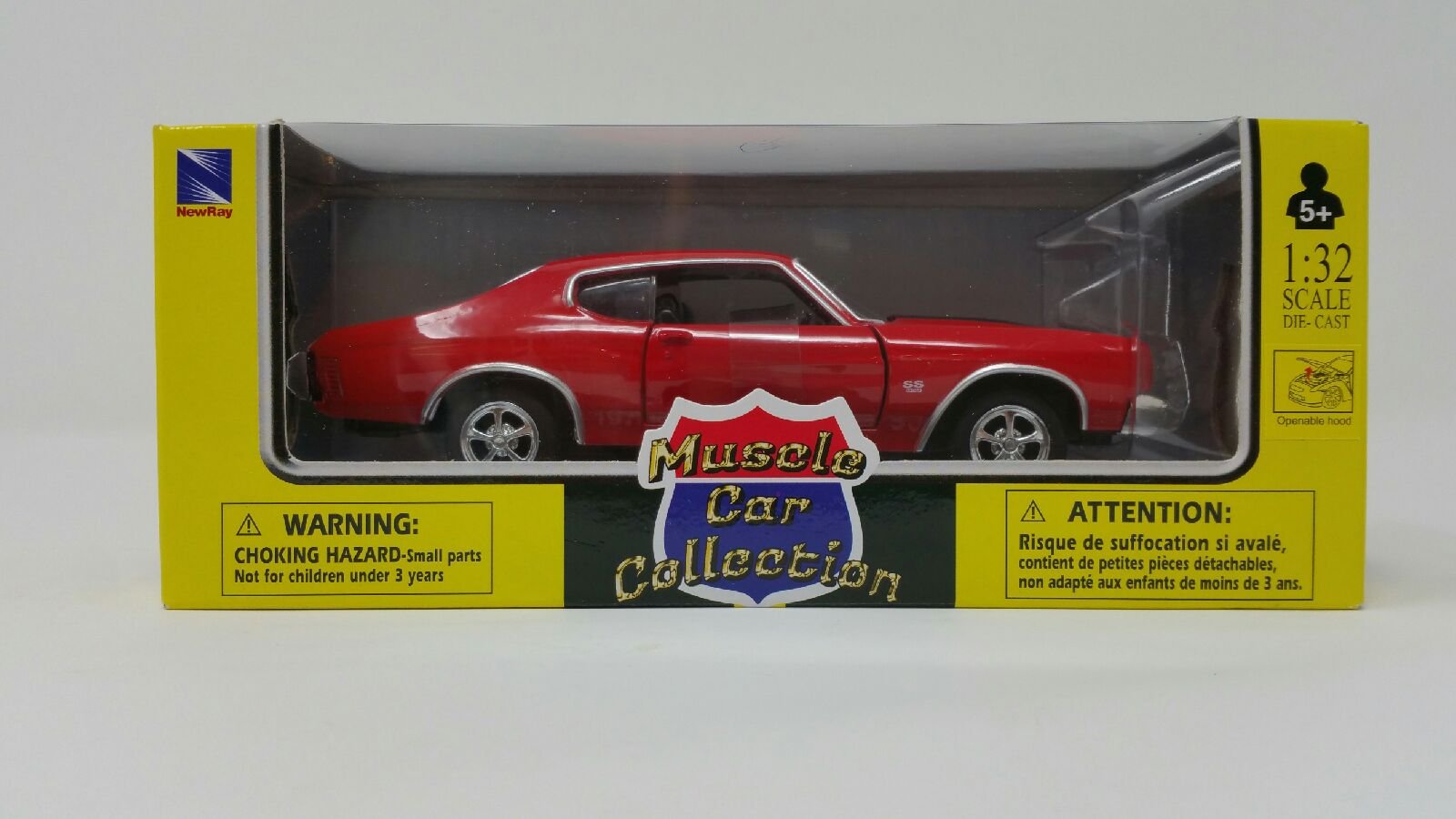 Chevrolet 1970 Chevelle SS interior detail, enhances realism for play or display.