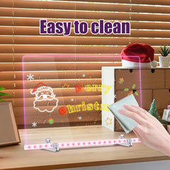 Chgfs LED drawing board folding stand enables easy tabletop use.