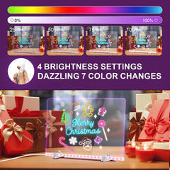 Chgfs light-up board for tabletop use is compact and practical.