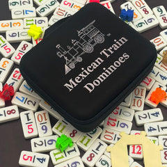 CHH domino tiles feature vivid colors for quick number recognition.