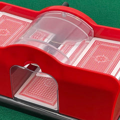 CHH Hand Cranked Card Shuffler two-deck capacity in compact design