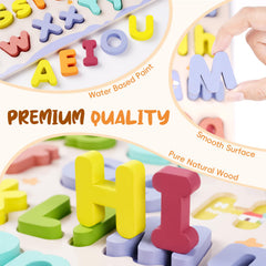 CHHQLZS colorful letter pieces stimulate creative spelling in a calm setting
