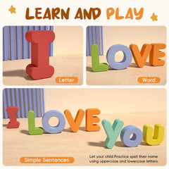 CHHQLZS smooth edged letters ensure safe exploration during play