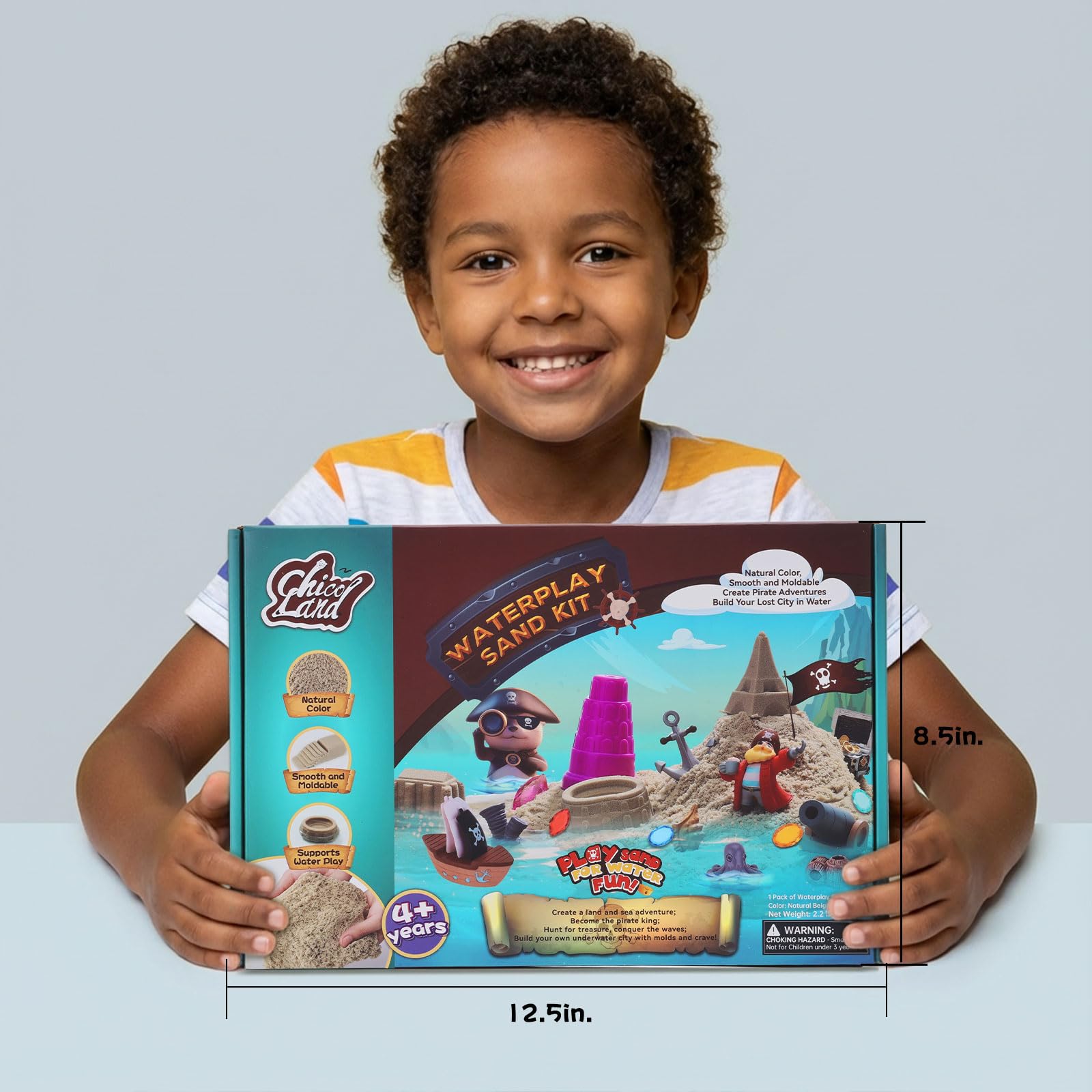 Chico Land pirate city build offers dry and submerged play options.