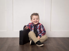 Gift-ready Child Executive Officer dress-up briefcase for kids