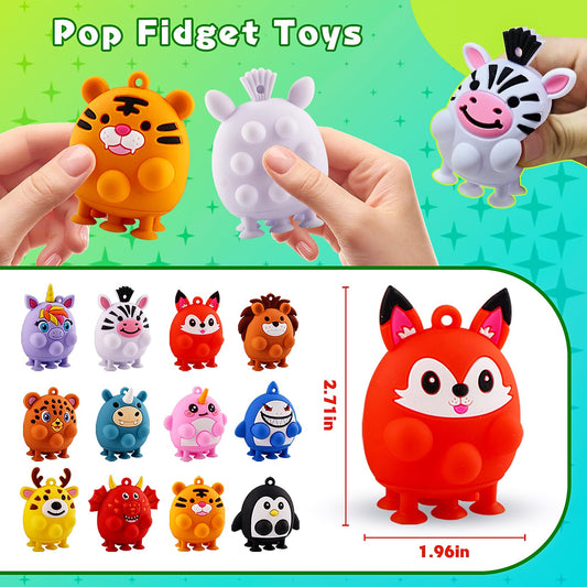ChildFun bunny fidget with suction toys is ideal for party favors and classroom prizes.