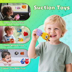 ChildFun elephant pop fidget toy features vivid colors that captivate toddlers during playtime.