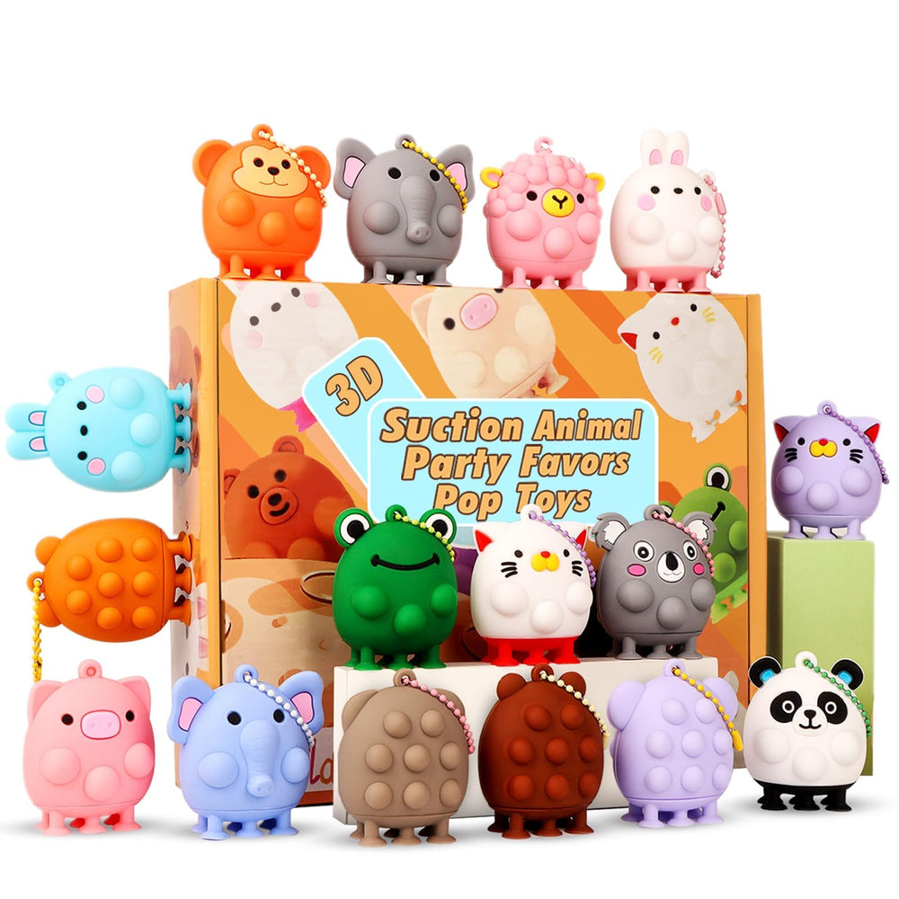 ChildFun elephant suction toy for on the go play and focus