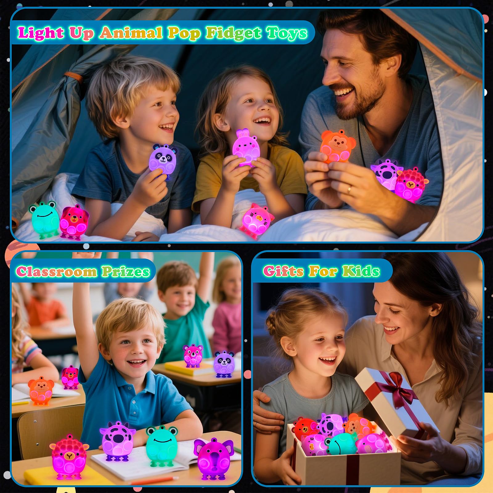 ChildFun suction toy pack with keychains offers versatile rewards and prizes.