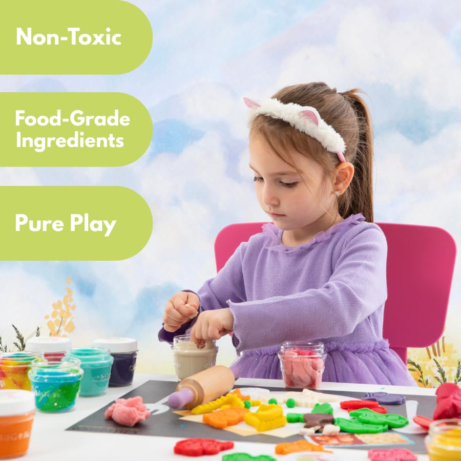 ChildGen 125g jars provide safe, non-toxic material for toddlers and preschoolers.