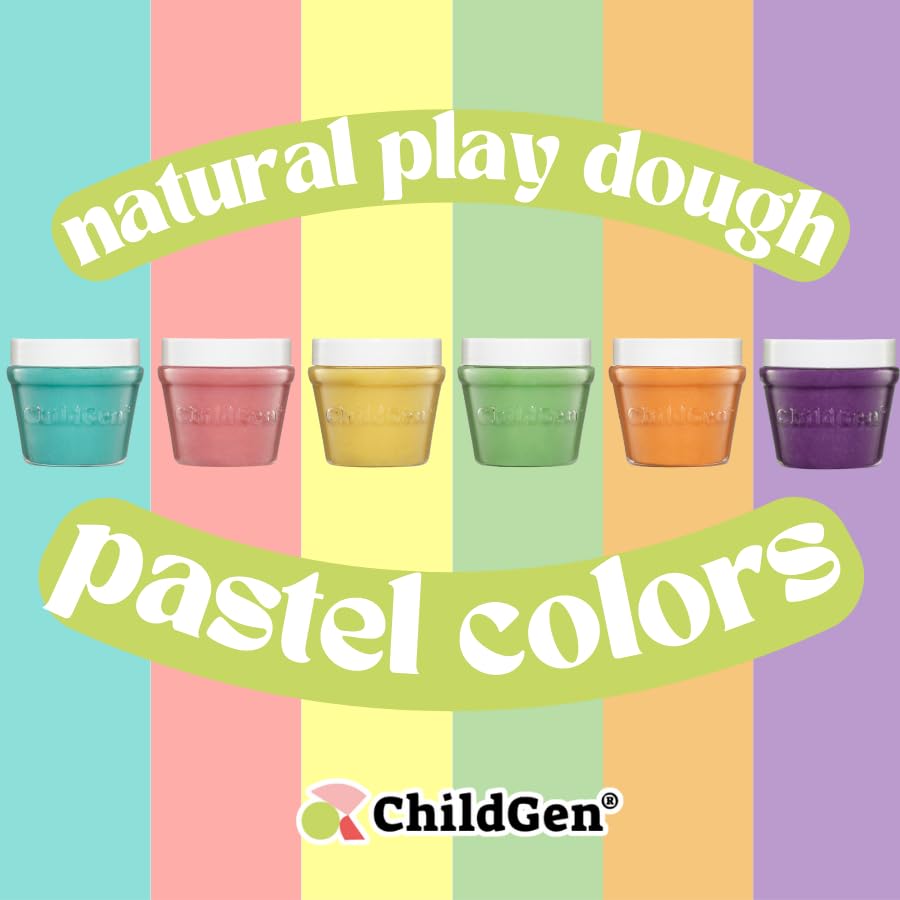 ChildGen long-lasting formula keeps dough from drying out during extended sessions.
