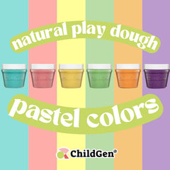 ChildGen long-lasting formula keeps dough from drying out during extended sessions.