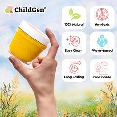 ChildGen pastel dough jars offer a colorful, gift-ready crafting kit.