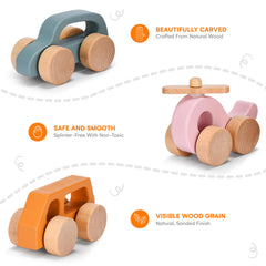 Montessori-inspired CHILDLIKE BEHAVIOR toddler toys encouraging exploration