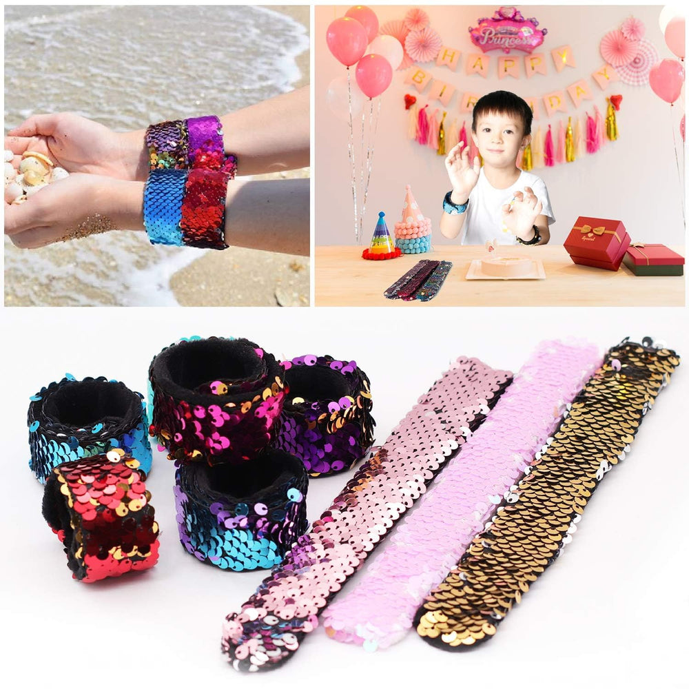 Childom fashion accessory set with sequins, flannel, and aluminum core shine