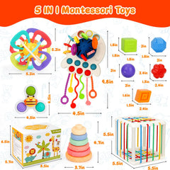 Chillife bright colors stimulate visual exploration and curiosity.