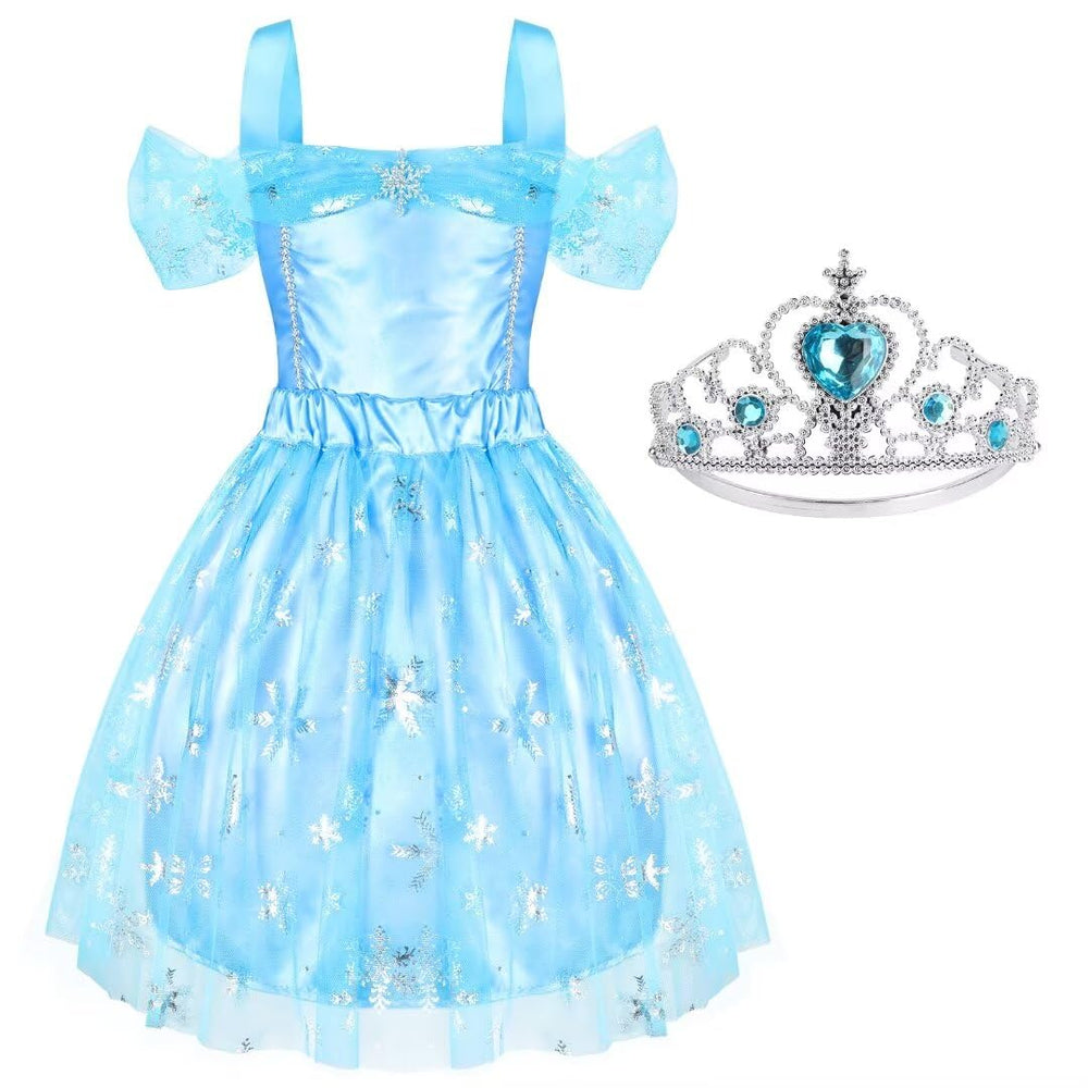 Chillife crown and braid accessory for complete fairy tale looks