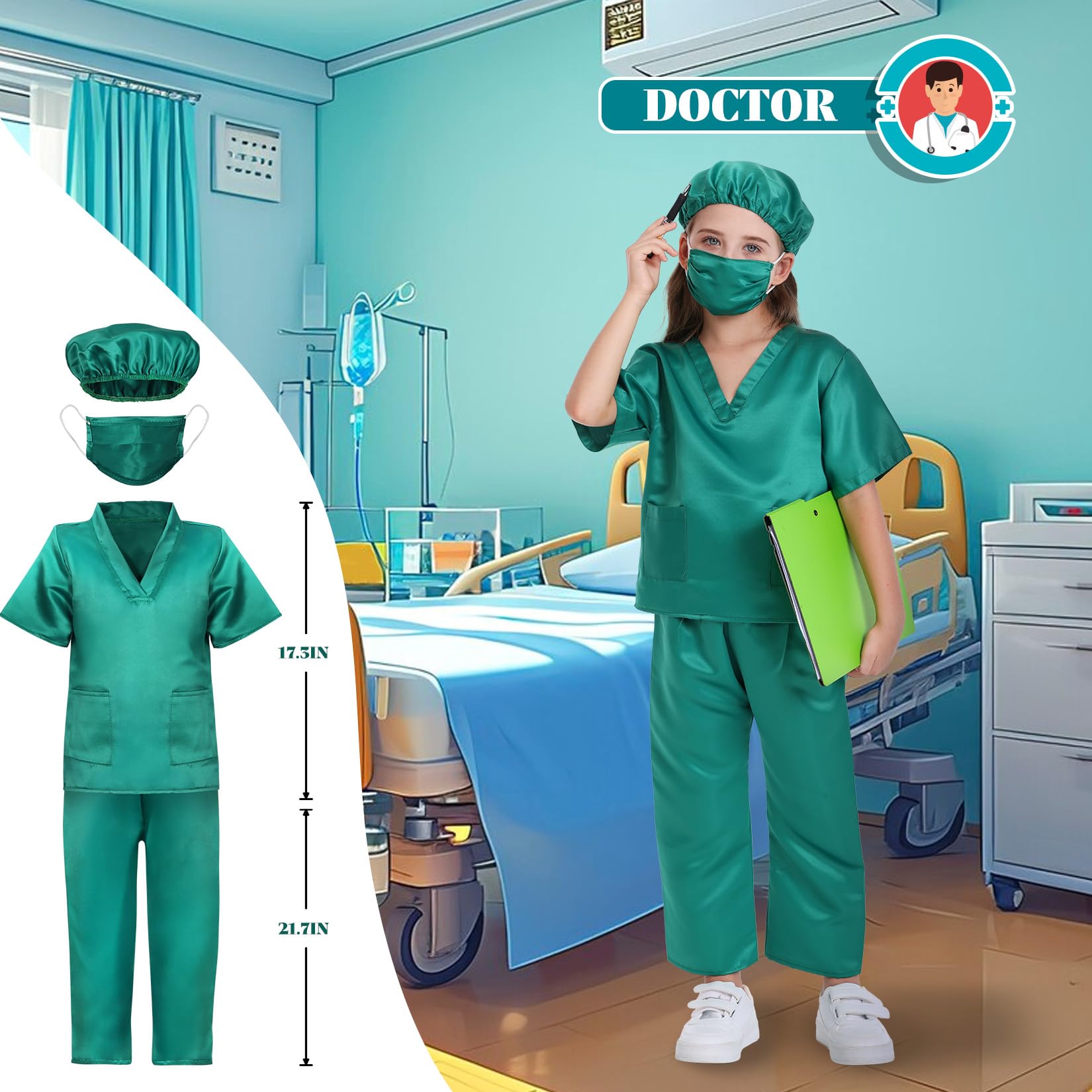 Chillife bright dress-up costumes with vivid colors and embroidery for kids.
