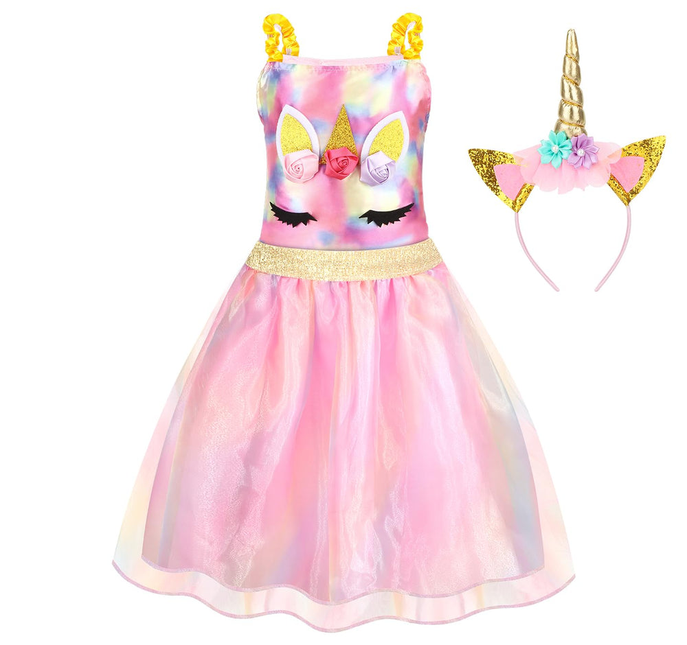 Chillife rainbow unicorn dress sparks creative play and parties.